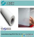 Jade white EVA film with fabric EN40Y2